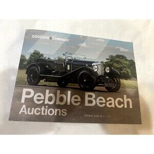 Quality is our style Gooding&Company Pebble Beach Auctions Catalog Friday AUG 19